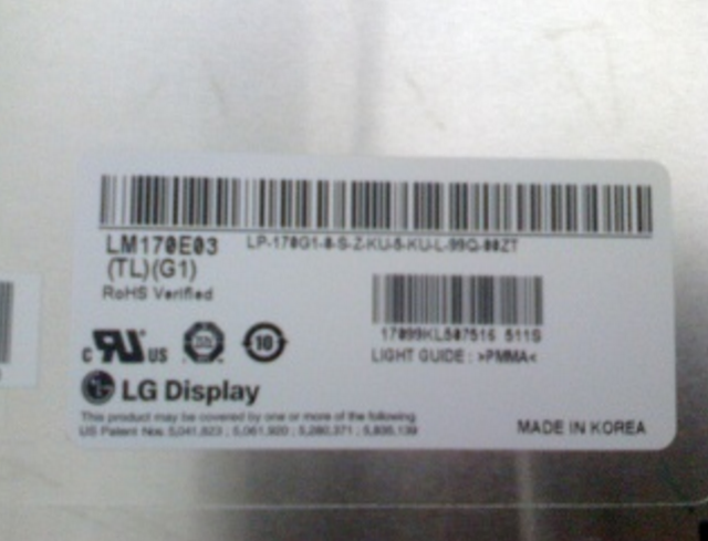 Original LM170E03-TLG1 LG Screen Panel 17" 1280*1024 LM170E03-TLG1 LCD Display